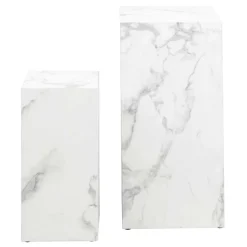 Beistelltisch Set in Marmor Optik - Buryas (zweiteilig)^Wohnen Hot