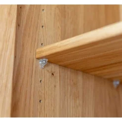 Wohnen Beleuchteter Vitrinenschrank 2-türig - Cocondar