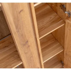 Wohnen Beleuchteter Vitrinenschrank 2-türig - Cocondar