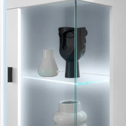 Beleuchteter Vitrinenschrank 125 cm hoch - Tirol^Wohnen New