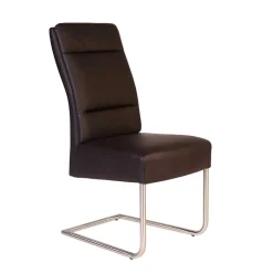 Bequemer Polsterstuhl in Braun - Rick (2er Set)^Wohnen Hot