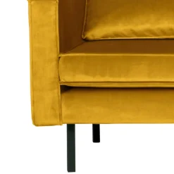 Bequemes Daybed mit Samt Nustra in Gelb^Wohnen Clearance