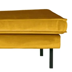 Bequemes Daybed mit Samt Nustra in Gelb^Wohnen Clearance