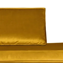 Bequemes Daybed mit Samt Nustra in Gelb^Wohnen Clearance