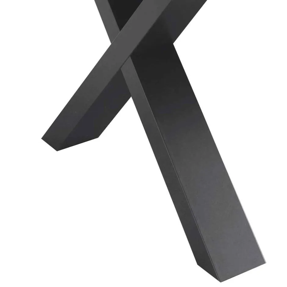 Wohnen Betonoptik Ausziehtisch mit zwei Einlegeplatten - Relisa