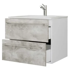 Betonoptik Badezimmermöbel Set - Salvadore (vierteilig)^Wohnen Clearance