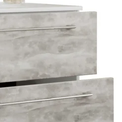 Betonoptik Badezimmermöbel Set - Salvadore (vierteilig)^Wohnen Clearance