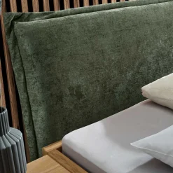 Wohnen Bett - schwebende Optik mit Ablagen - Bolizia (dreiteilig)