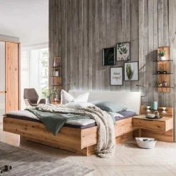 Bett Anlage aus Kernbuche - Krofun (dreiteilig)^Wohnen Clearance