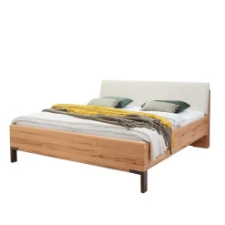 Bett Anlage in Kernbuche & Beige - Krofun I (dreiteilig)^Wohnen New