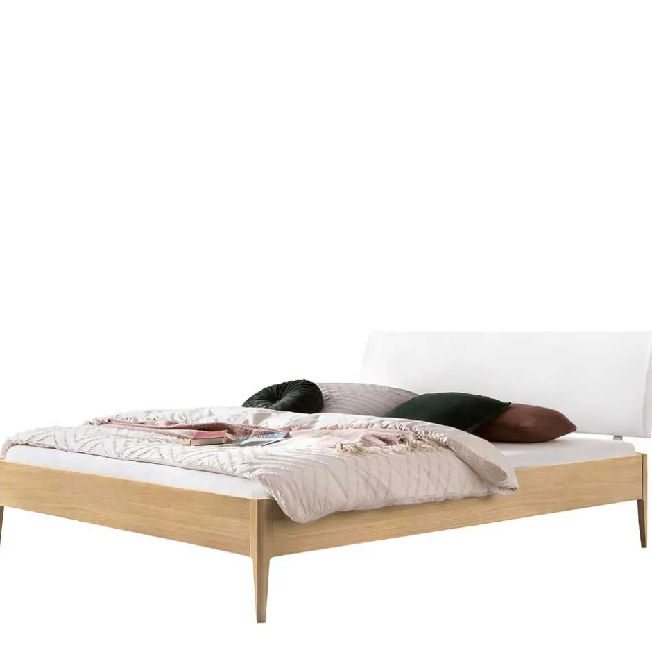 Bett aus Eiche Massivholz Hell - Croatia^Wohnen Clearance