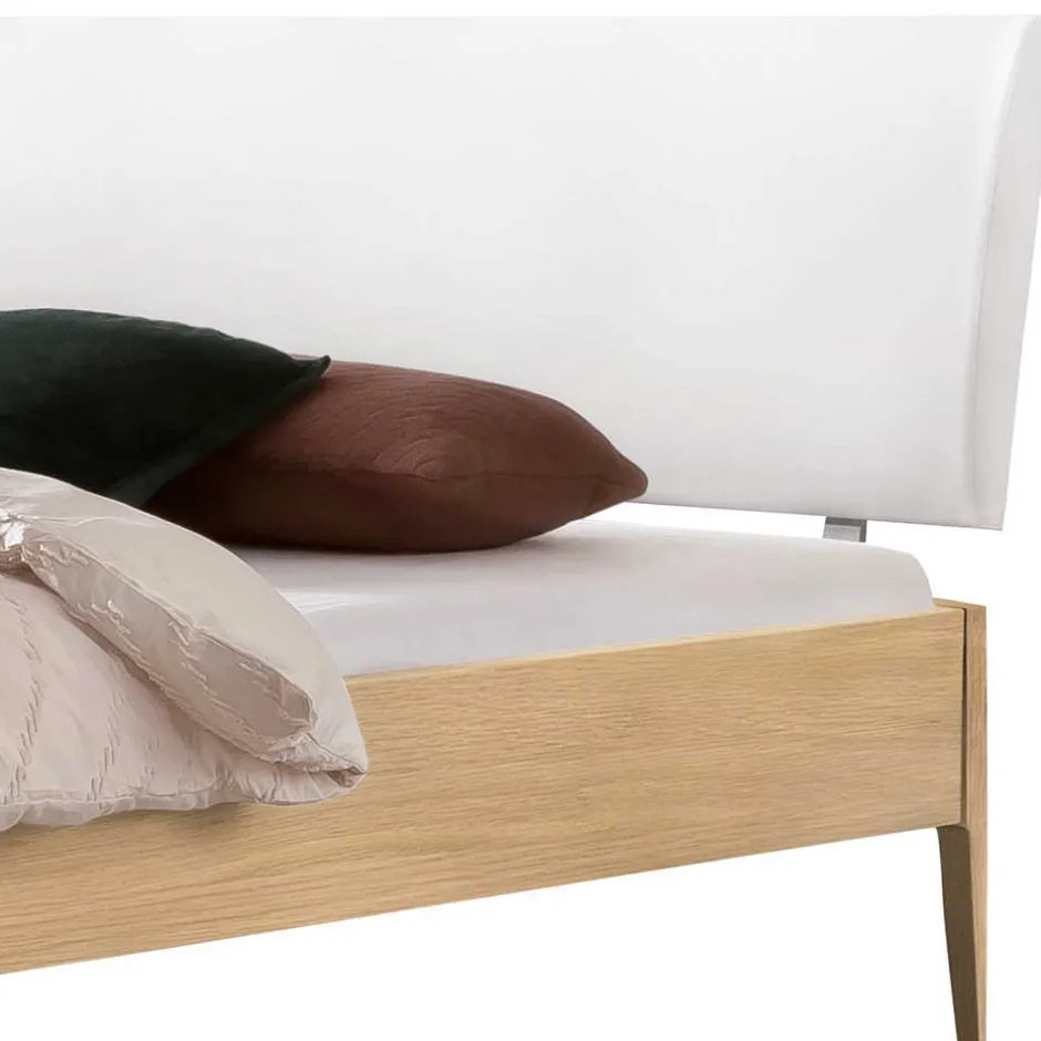 Bett aus Eiche Massivholz Hell - Croatia^Wohnen Clearance