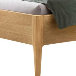 Bett aus Massivholz Eiche Hell - Borna^Wohnen Clearance