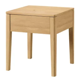 Bett aus Massivholz Eiche Hell - Borna^Wohnen Clearance