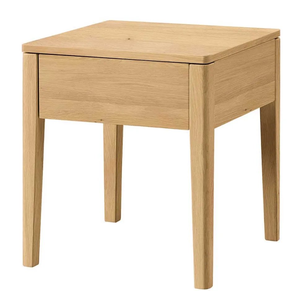 Bett aus Massivholz Eiche Hell - Borna^Wohnen Clearance