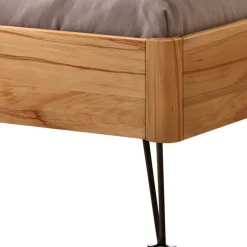 Bett aus Massivholz Wildbuche geölt - Francais^Wohnen New