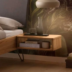 Bett aus Massivholz Wildbuche geölt - Francais^Wohnen New