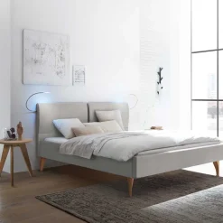 Bett im Skandinavischen Stil in Grau - Zeilo^Wohnen Clearance