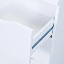 Wohnen Bett Kommode Danjala in Weiß