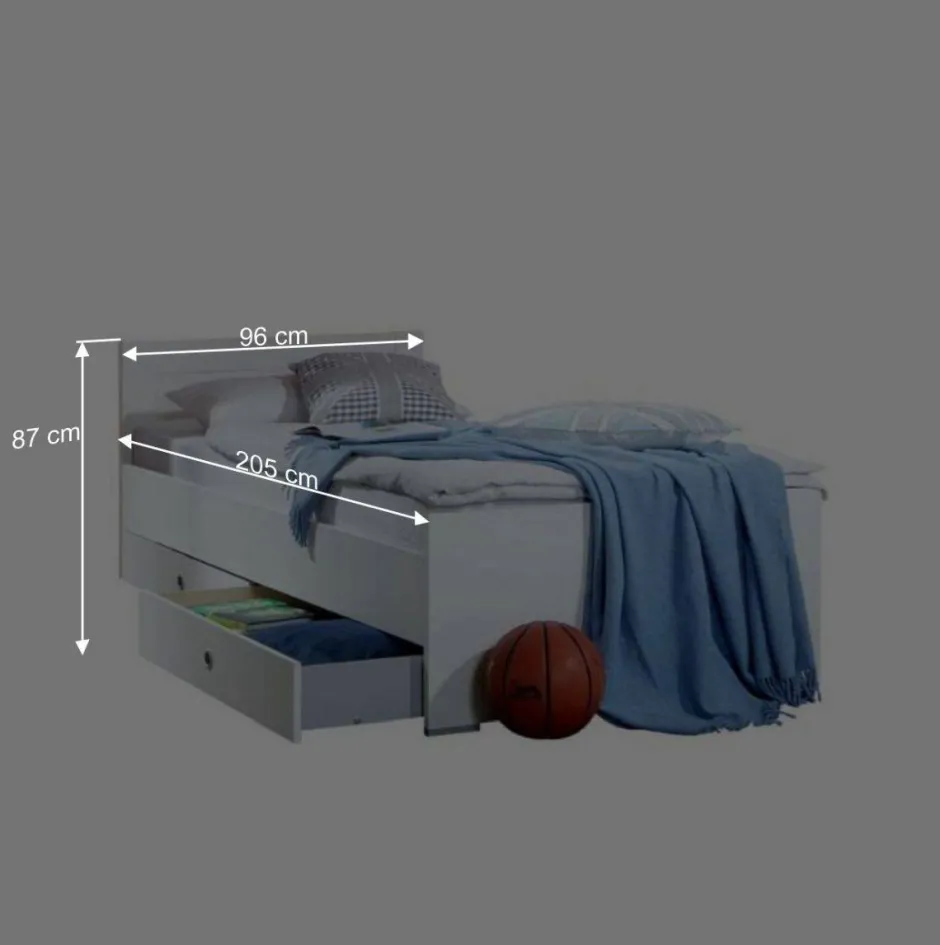 Bett Masculino für Kinder^Wohnen Discount