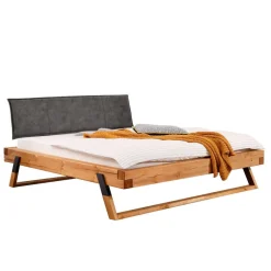 Wohnen Bett mit Kufengestell aus Holz - Kalastania