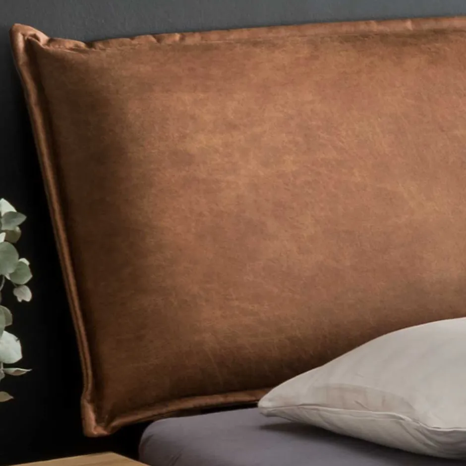 Wohnen Bett mit sechs Schubladen aus Wildeiche massiv - Zennian