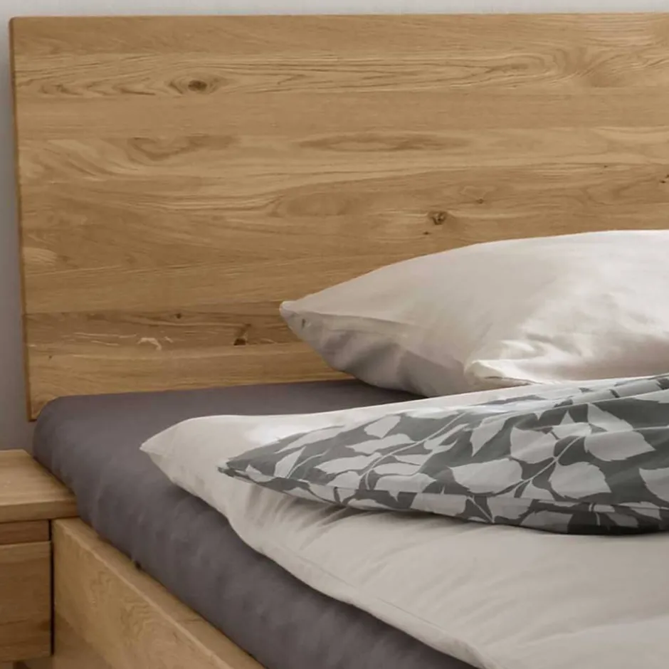 Bett mit vier Schubladen aus Wildeiche - Zennian (dreiteilig)^Wohnen Clearance