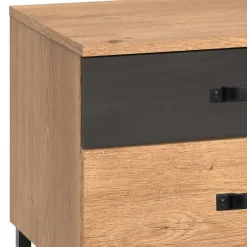 Wohnen Bettanlage & Kleiderschrank Kombination - Bram (vierteilig)