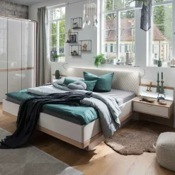 Wohnen Bettanlage komplett - modernes Design - Crascanu (dreiteilig)