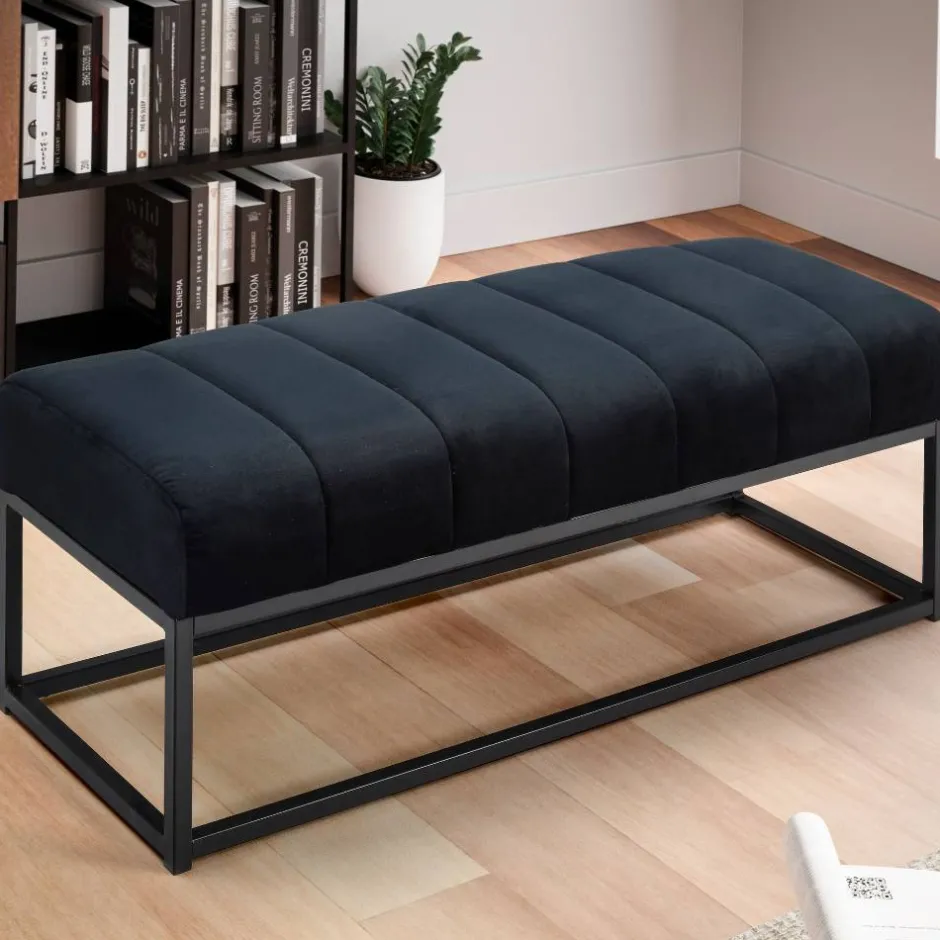 Wohnen Bettbank in Schwarz - Ennis