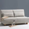 Bettcouch in Beige & Eiche - Memphis^Wohnen Outlet