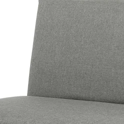 Wohnen Bettcouch ohne Armlehnen in Hellgrau Stoff - Mariolina