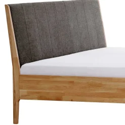 Bettgestell aus Holz Wildeiche Honig - Nicono^Wohnen New