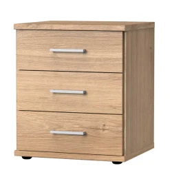 Wohnen Bettkommode in Eiche Nachbildung - Osicria