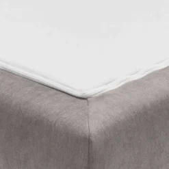 Bettsofa in Beigegrau mit Eiche - Eraldo^Wohnen Online