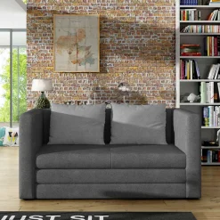 Bettsofa in Grau und Hellgrau - Enzigo^Wohnen Sale