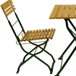 Wohnen Biergarten Garnitur mit zwei Sitzplätzen - Couras (dreiteilig)