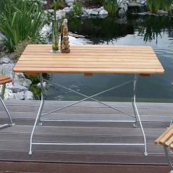 Biergarten Sitzgruppe für 4 Personen - Bray (fünfteilig)^Wohnen Online