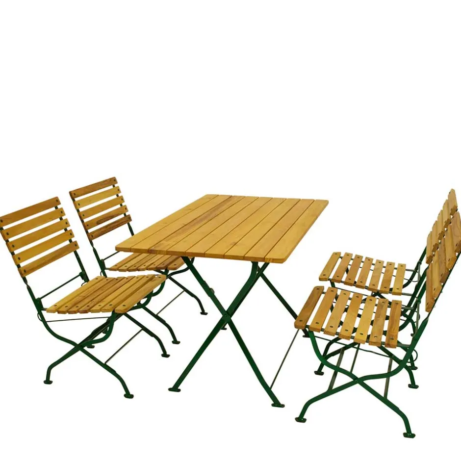 Biergarten Tischgruppe aus Robinie - Gracy (fünfteilig)^Wohnen Clearance