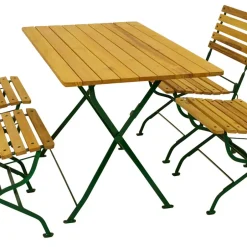 Biergarten Tischgruppe aus Robinie - Gracy (fünfteilig)^Wohnen Clearance