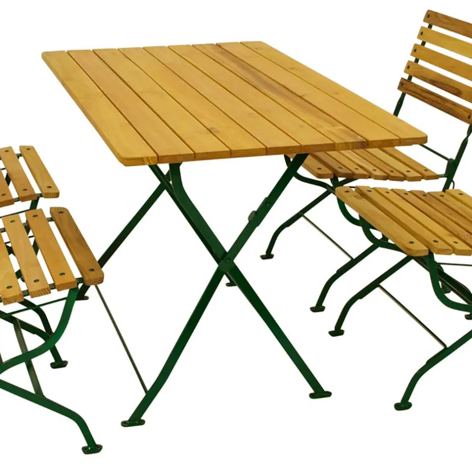 Biergarten Tischgruppe aus Robinie - Gracy (fünfteilig)^Wohnen Clearance