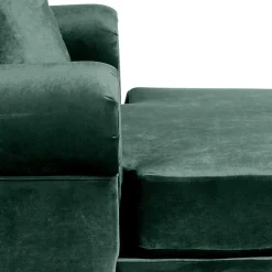 Big Samtsessel in Grün - Circiut^Wohnen Clearance