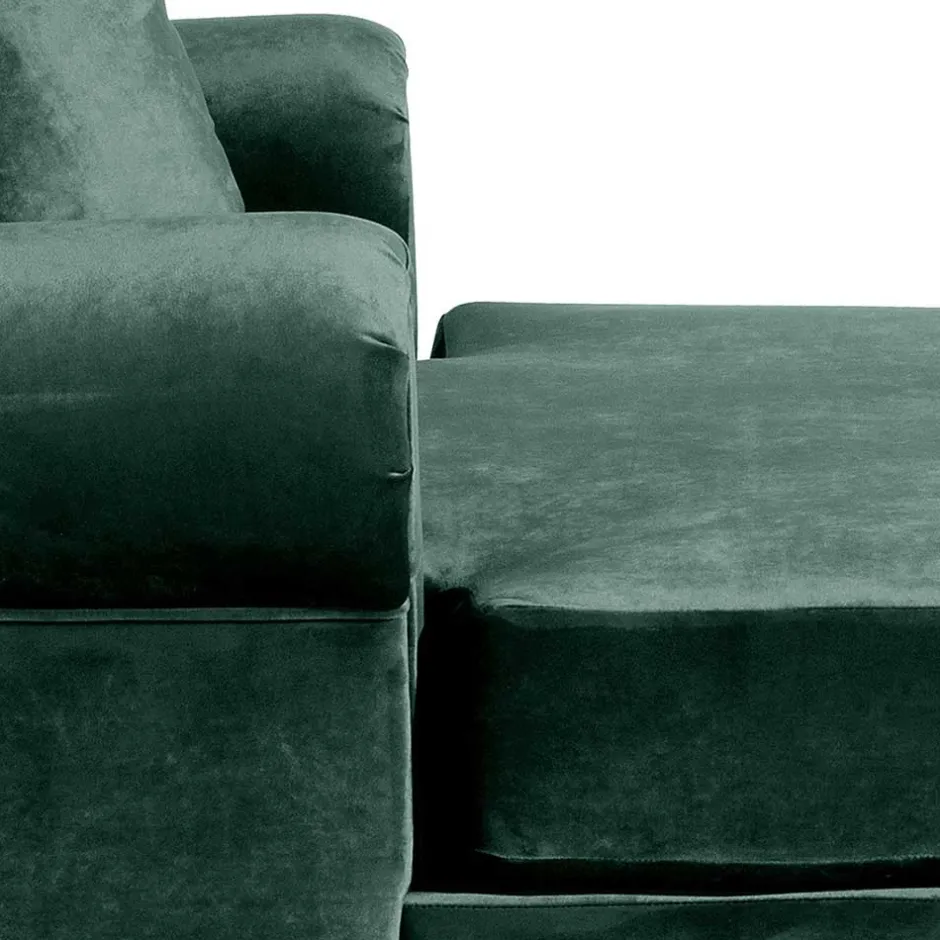 Big Samtsessel in Grün - Circiut^Wohnen Clearance