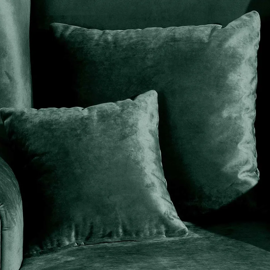 Big Samtsessel in Grün - Circiut^Wohnen Clearance