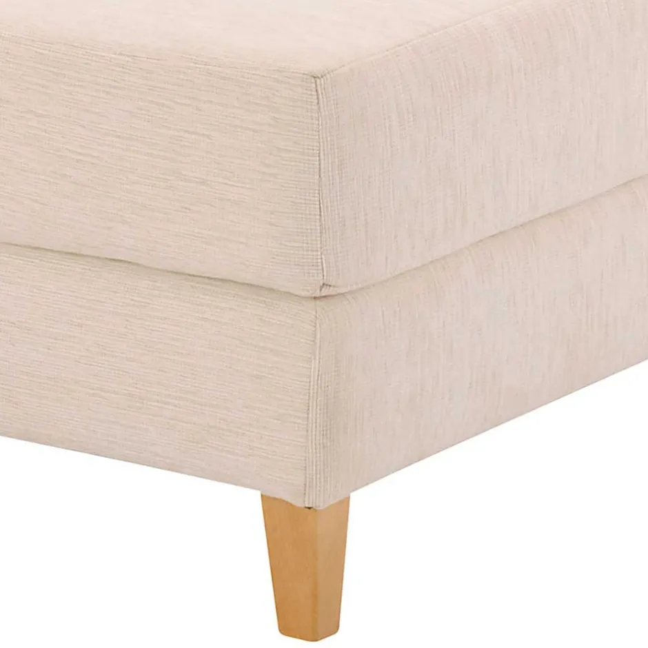 Big Sessel in Creme Webstoff - Bergion^Wohnen