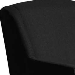 Big Stoffsessel in Schwarz - Valdragon^Wohnen Clearance