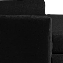 Big Stoffsessel in Schwarz - Valdragon^Wohnen Clearance