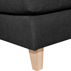 Big Stoffsessel in Schwarz - Valdragon^Wohnen Clearance