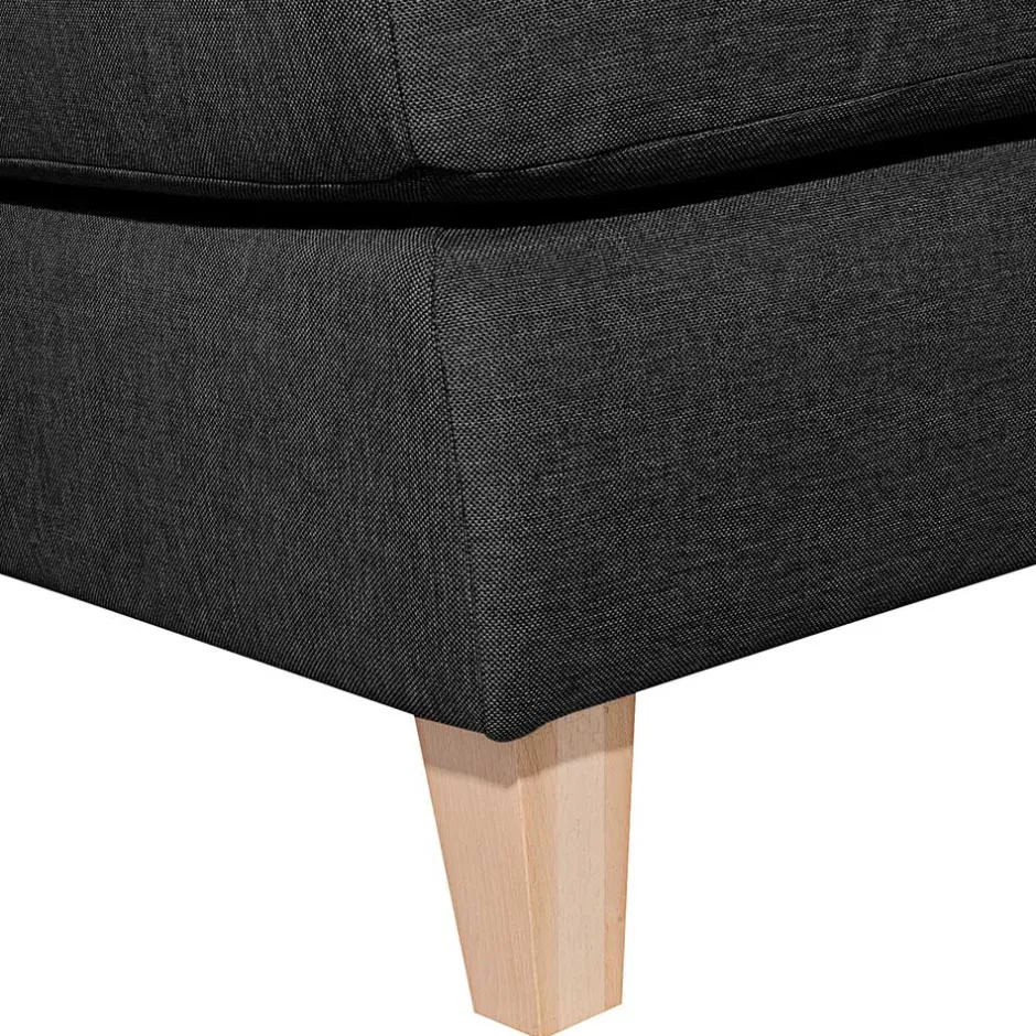 Big Stoffsessel in Schwarz - Valdragon^Wohnen Clearance