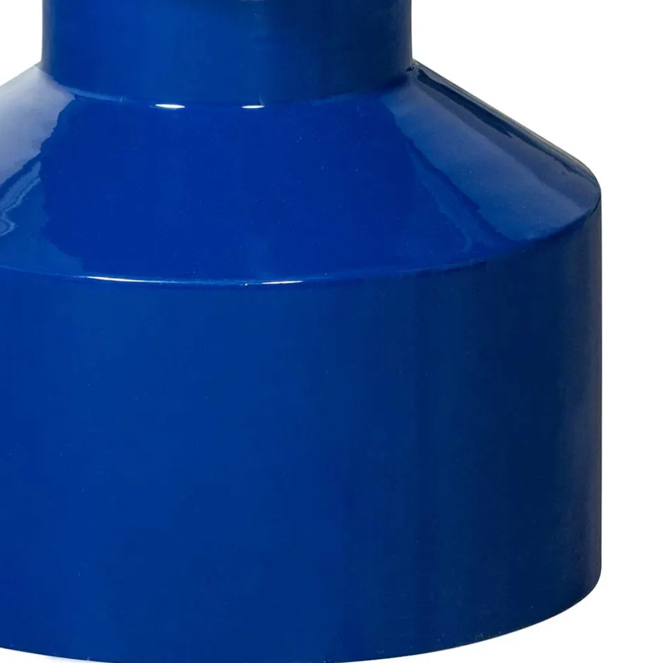 Wohnen Blauer Beistelltisch im Hantel Design - Glorious